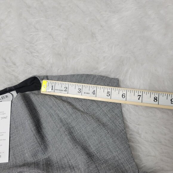 MM Lafleur Wool Blend Marilyn Cowl Neck Knee Length Sheath Dress 1X - Picture 11 of 11